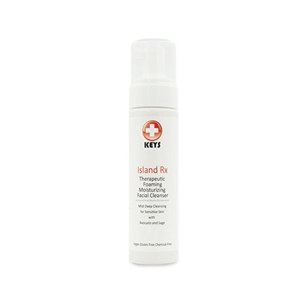 Keys Island Rx Therapeutic Foaming Facial Cleanser, 8 fluid ounces (210 ml)