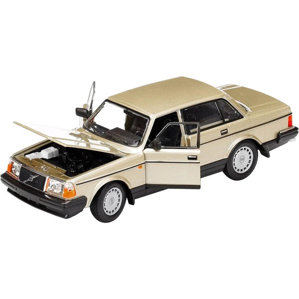 240 GL Gold Metallic NEX Models 1/24 Diecast Model Car by Welly 24102gld