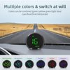 ACECAR Digital GPS Speedometer New HUD Car Head Up Display LCD Display with MPH Digital Speed Compass Direction Driving Distance Altitude Overspeed Alert for All Vehicle