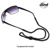 BIRCH's Black Sports Safety Glasses Sunglasses Holder Eyeglasses Neck Cord String Retainer Strap