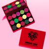 KimChi Chic Cherry Chic Eyeshadow Palette - 12 Ultra Pigmented Shades, Shimmer, Matte & Glitter Finishes, Talc Free & Infused with Vitamin E, Cruelty Free, Sex Kitten, 0.68oz