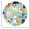 Creative Converting Dog Party Dessert Plates, 24 ct