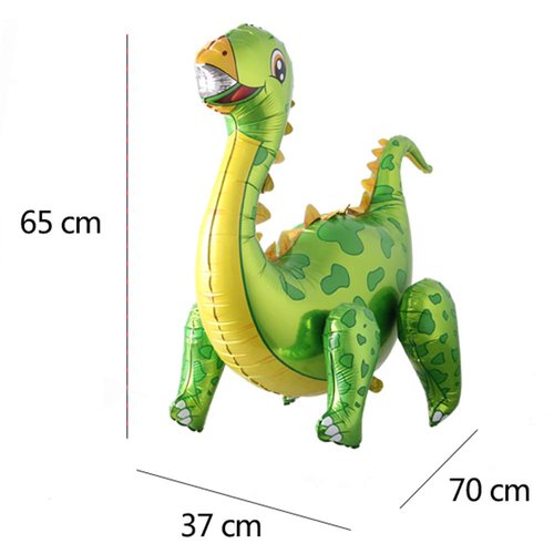Self standing Dinosaur Tyrannosaurus Animal Balloons for Birthday Party Baby Shower Decoration Kit Inflatable Party Supplies Decorations Gift Kids and Adults (3D Tanystropheus Green)