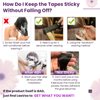 LaaVoo Tape in Hair Extensions Human Hair Ombre Light Brown to Ash Blonde Mix Platinum Blonde Balayage Hair Extensions Tape in Real Human Hair 16 Inch Tape in Extensions Straight Thick Ends 20pcs/50g