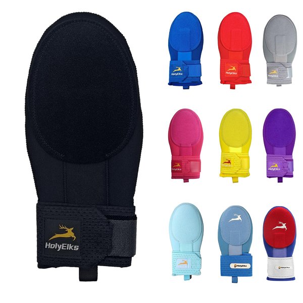 Sliding Mitt,Baseball Softball Sliding Glove for Kid Youth Adult - Flexible,Breathable,Durable,Easy to Wear (Youth, Both (Universal), Black)