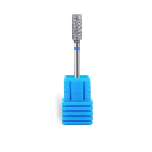 NMKL38 Diamond Bit Barrel Shape Electric Nail Drill File Cuticle Cleaner Tool for Rotary Nail Drill Machine Manicure Pedicure Polishing Kit (Medium 4x10.3)