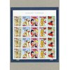 Sunday Funnies, Full Sheet of Collectible 20 x 44-Cent Postage Stamps, USA 2010, Scott 4467-71