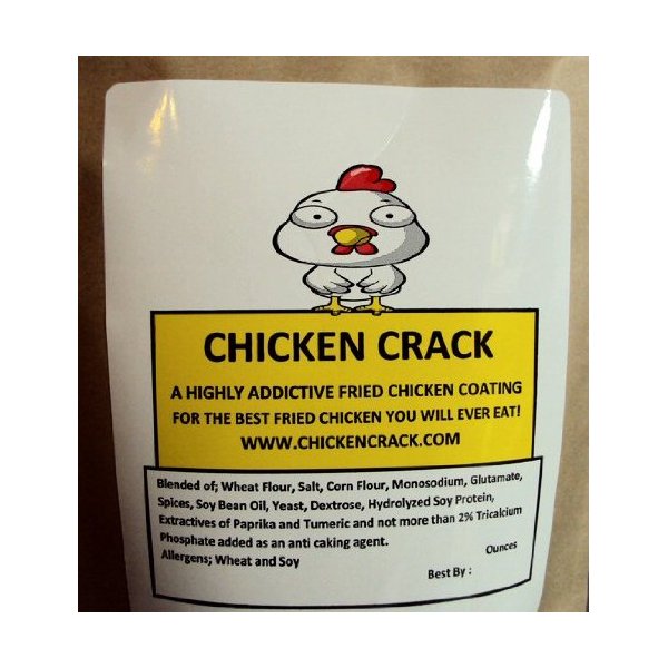 Chicken Crack Fried Chicken Coating-3 -11 Ounce Bags