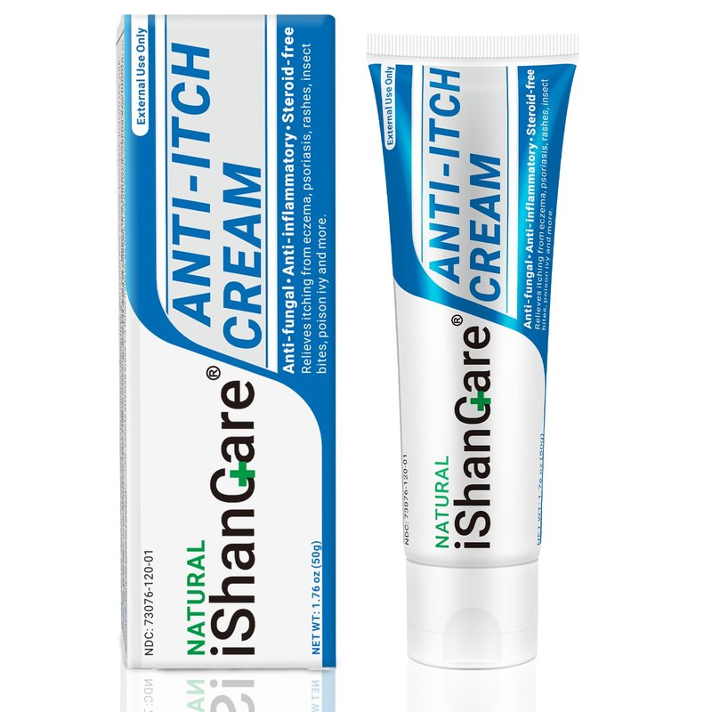 ishancare Anti Itch Soothing Cream Extra Strength Skin Itch Relief ...