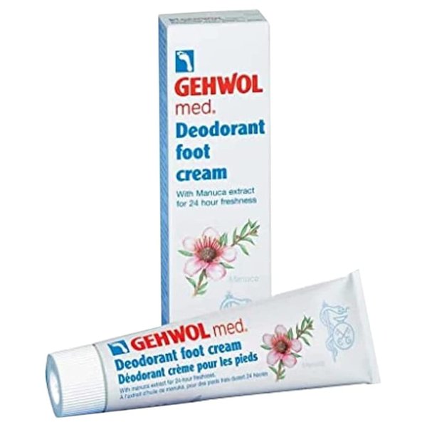 GEHWOL Med Deodorant Foot Cream, 2.6 Ounce (Pack of 1)