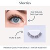 FlutterHabit The Shorties Lashes, DIY Lash Extensions [Up to 10 Day Wear], Natural & Neat Doll-Eyed Cluster Lashes, Salon Quality Eyelashes Extensions, Natural Lashes, No Lash Glue Included