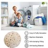 CASOFU Burritos Tortilla Throw Blanket, Double Sided Giant Flour Novelty Throw for Your Family, 285 GSM Soft and Comfortable Flannel Taco Blanket.(Beige, 60 inches)
