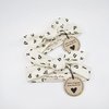 Organic Knotted Adjustable Headbands for Baby Girls - Alphabet