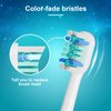 Toothbrush Heads for Philips Sonicare, 16 Pack Electric Toothbrush Replacement Heads Soft Dupont Bristles for Gum Health Improvement