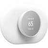 elago Wall Plate Cover Plus Compatible with Google Nest Thermostat 2020 [Snow] - Durable Polycarbonate Material, Easy Installation, Complementary Design
