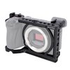 NICEYRIG Cage for Sony Alpha A6700 Mirrorless Camera, with QD Hole, NATO Rails and Cold Shoe Mounts - 567