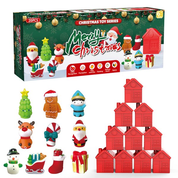 Christmas Finger Puppets Christmas Toys for Toddlers 1-3 Finger Puppets for Toddlers 1-3 Toddler Christmas Toys 10 Christmas Finger Puppets and10 barns toddlerchristmas giftss