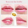Ruzzut 30PCS Collagen Lip Masks,Crystal Moisturizing Lip Care Pads Lip Patches for Dry Lips & Anti-Chapped,Smoothing Lip Fine Lines,Plumping Your Lips Attractive,Gold
