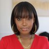 ToyoTress Bob Wig With Bangs - 12 Inch Peek-a-boo Color Short Bob Wig For Black Women Black Mix Brown Daily Costume Wigs, Light Yaki Straight Synthetic Hair Wigs Heat Resistant (12 Inch, SH30-612H)