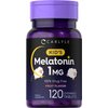 Carlyle Kids Melatonin 1mg | 120 Chewable Tablets | Fruit Flavor | Vegetarian Supplement | Non-GMO, Gluten Free Formula