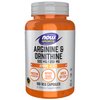 NOW Sports Nutrition, Arginine & Ornithine 500/250 mg, Amino Acids, 100 Veg Capsules