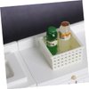 Toyvian 6 Pcs Dollhouse Basket Hamper Baskets Mini Kitchen Accessory Small House Model Miniature Furniture DIY Handicraft Accessory Small House Furniture White Fairy Container Micro Scene