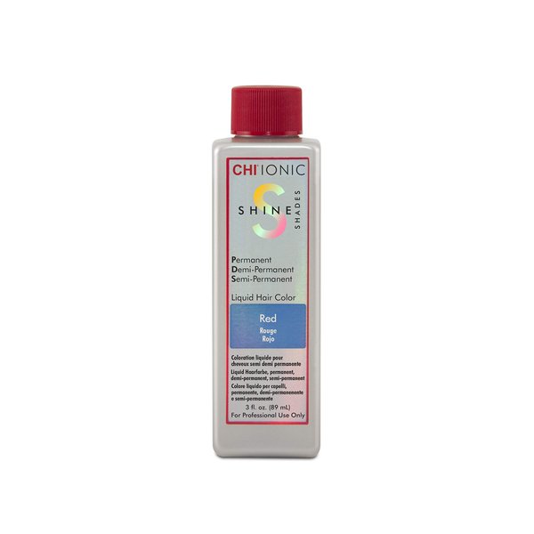 CHI Ionic Shine Shades Liquid Hair Color for Unisex, Red, 3 Ounce