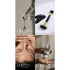 Generic Yssarea Obsidian Roller and Gua Sha - Face Roller | 100% Natural Obsidian Stone Set | Dual Sided Face Massager | Reduces Signs of Aging, Black