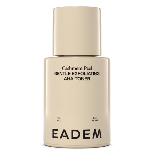 Gentle Exfoliating AHA & PHA Toner, Exfoliating Face Serum, AHA Exfoliant for Face and Body, Acne Spot Treatment, 5.0 oz, Cashmere Peel by EADEM
