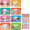 40 Pack Scratch-Off Valentine Jokes Cards for Kids with Envelopes Stickers Sweet Food Valentine's Day Exchange Cards Jokes for School Classroom Candy Donut Ice Cream Exchange Gift Games Party Favor