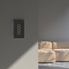 LIFX Smart Switch, 4 Button in-Wall Wi-Fi Smart Touch Glass Switch (Black)