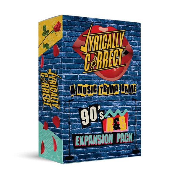 Lyrically Correct Mustic Trivia Card Game | Multi-Generational Family Gatherings, Adult Game Night and Fun Trivia (90's Expansion Pack)