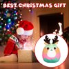 CAIYUEGG Christmas Reindeer Plush 12" Christmas Stuffed Animal Doll - Cute Soft Decompress Animals Plush Toys Great Gifts for Kids,Holiday Party Exchange or Soft Festive Fall Winter House Decor
