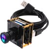 IEights 4K HDMI USB Camera Module Wide Angle Webcam for Computer 4K 30fps PC Camera Mini UVC USB2.0 Lightburn Camera for Laser Engraver 2X Digital Zoom USB Security Camera for Laptop Raspberry Pi