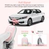 PIFOOG Key Fob Cover for Honda 2023 2024 Accord Civic HRV CRV Pilot Accessories 5 Button Car Keys Case Shell Bling Keychain Full Protector TPU Women Girly Pink Silver