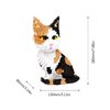 Larcele Cat Micro Building Blocks Animal Set, DIY Mini 3D Building Toy Bricks,1191pcs KLJM-05 (Cat, Model1979)