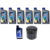 Suz uki Oil Change Kit for DF140A with 6 quarts of Oil and 16510-61A31 Filter and 1 Quart Suzuki Lower Unit Hypoid Gear Oil SAE-90