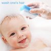 ZIZNBA 12PCS Baby Bath Time Sponge Brush- Body, Hair, and Scalp Cleaning - Gentle on Infant, Toddler Sensitive Skin - Great Sensory Feel.