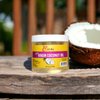 3CayG 15oz Extra Virgin Coconut Oil for Softer Skin, Hair Growth, and Nailcare