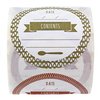 Write On Canning Labels / 250 Jar Lid Labels / 4 Earth Tone Patterned Food Preservation Labeling Designs / 2" Fill in Round Can Top Stickers/Made in The USA