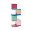 8 Piece Tegu Pocket Pouch Magnetic Wooden Block Set, Blossom