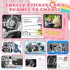 Kids Camera, Instant Print Camera 2.4 Inch Screen 1080P Digital Camera with 16X Digital Zoom, 32GB TF Card for 3-13 Boys and Girls Birthday Gift