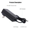 48V Power Adapter Supply for Polycom VVX 411 Power Supply, Polycom IP Phones VVX 300, 301, 310, 311, 400, 401, 410, 500, 501, 511, 600, 601, 611,Avaya Phones 1110, 1120e, 1140e, 1210, 1220, 1230