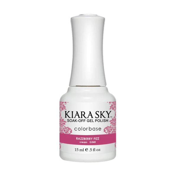 Kiara Sky Professional Nails LED UV Soak Off Gel Polish - Razzberry Fizz G540