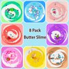 GALXSLIMR New Butter Slime 8 Pack, Scented Slime for Girls and Boys Party Favor, Birthday Gifts, Classroom, Carnival Prizes, Goodie Bag Stuffers,Soft and Non-Sticky