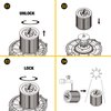 DEWALT DXVC6910 Cartridge Filter Replacement for 6-16 Gallon DEWALT Wet/Dry Vac