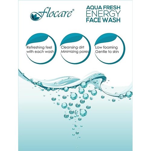 Flocare Aqua Fresh Energy Face Wash 100 ml