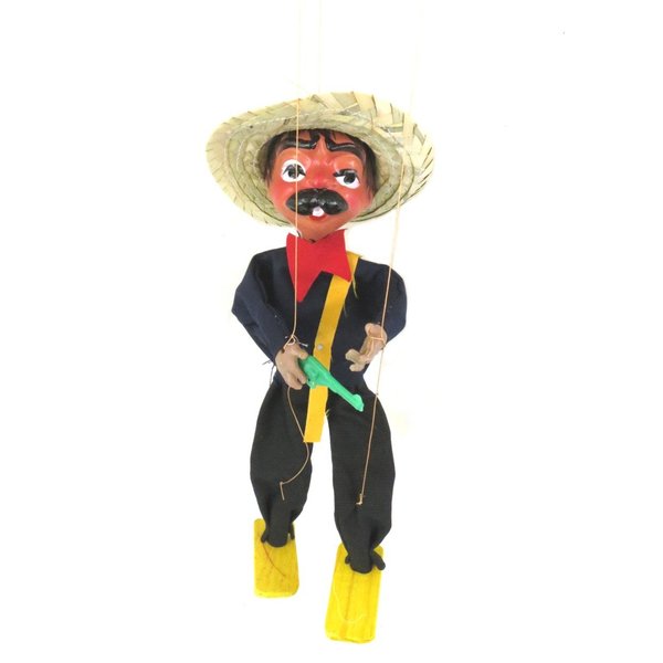 Mexican Strings Puppet Bandido Multi