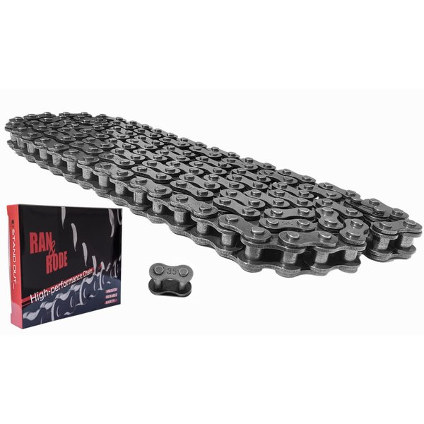 Drive Chain for Coleman CT100U CC100x rt100 98cc 100cc 3HP Mini Bike Part MBX10 MBX11 2.8HP 97cc Doodlebug DB30 Baja Racer Mini Bike Parts 35 Chain 140 links