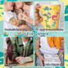EMOME 408 Styles Glitter Temporary Tattoos for Kids, Dinosaur Tattoos Stickers Boys Waterproof, Dinosaur Theme Party Favors Supplies Decorations Gifts for Children Birthday